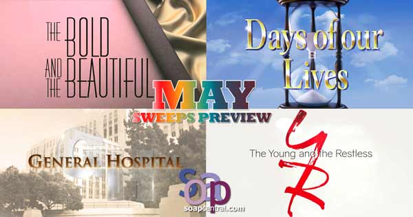 May Sweeps Predictions: What could (and should) happen on all four soaps