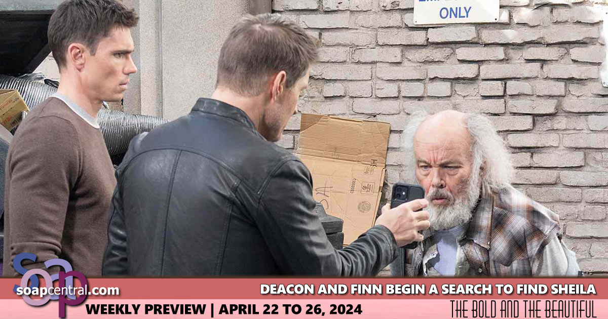 Deacon and Finn begin a search to find Sheila