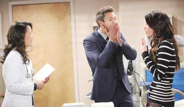 Steffy and Liam learn that Steffy is pregnant