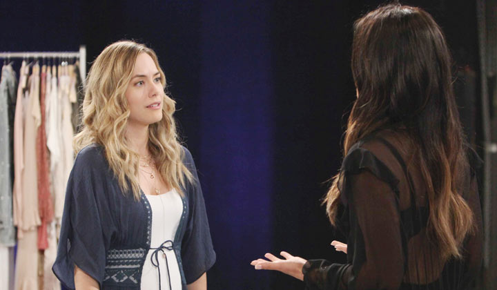 Hope and Steffy discuss goals