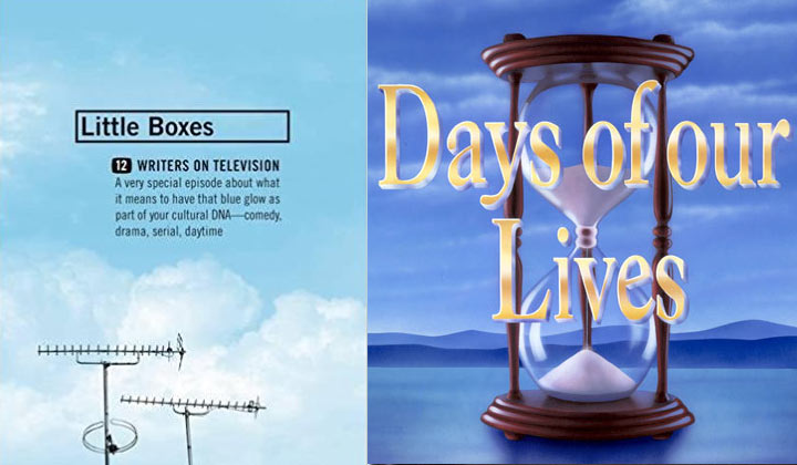 DAYS featured in essential pop culture book Little Boxes: 12 Writers on Television