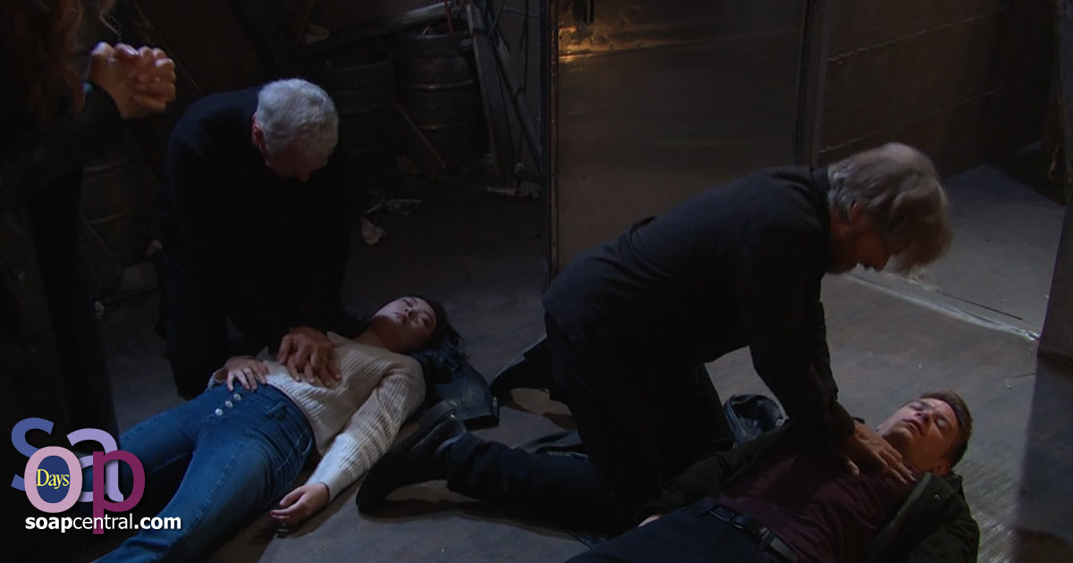 John and Steve attempt to revive Wendy and Tripp