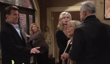 Graham returns and threatens to take Dina away