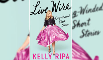 Find out when you can buy AMC star Kelly Ripa's memoir, Live Wire