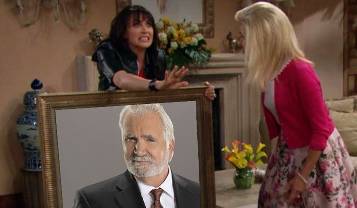 Quinn and Pam fight over a portrait of Eric (and Stephanie)