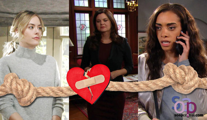 Hope, Katie, and Zoe are tied in knots over heartbreak