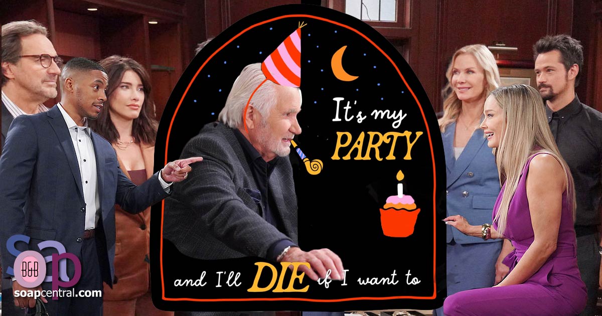 B&B TWO SCOOPS FIRST LOOK: It's my party and I'll die if I want to