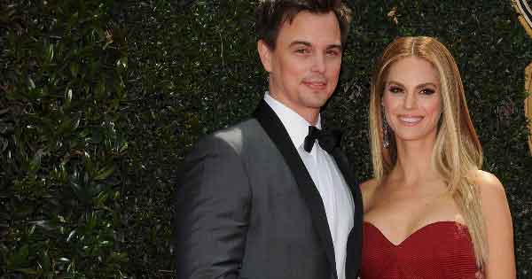 Darin Brooks and Kelly Kruger have a big reason to celebrate