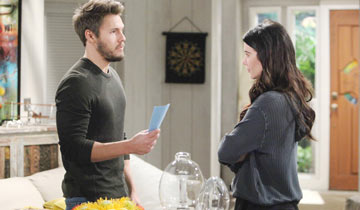 Liam hands Steffy papers