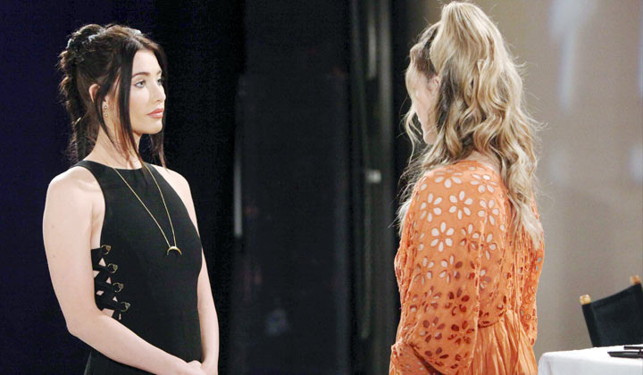 Steffy tells Hope how things are going to be