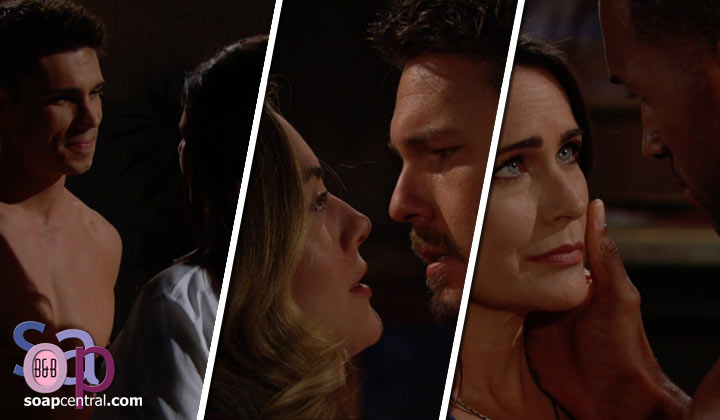 Couples reflect on the eve of Steffy and Finn's wedding