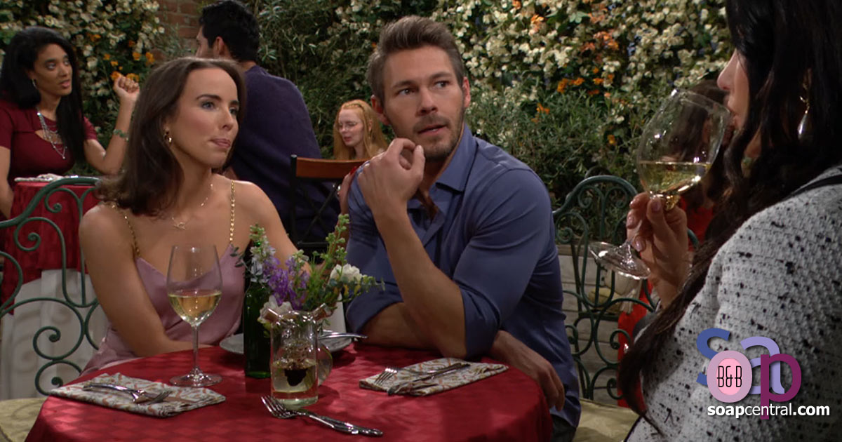 Steffy horns in on Ivy's layover with Liam