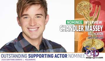 INTERVIEW: Chandler Massey on Emmys and his DAYS exit storyline