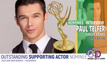 DAYS' Paul Telfer on Emmys and whether or not Xander can be redeemed