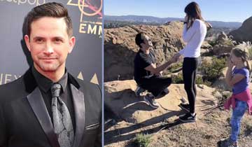 WATCH: DAYS, GH star Brandon Barash pops the question to his real-life girlfriend