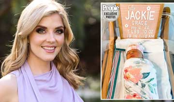 Super soapy arrival for DAYS star Jen Lilley's new baby