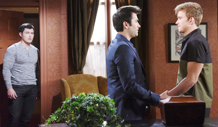 Sonny gets exciting news from Will