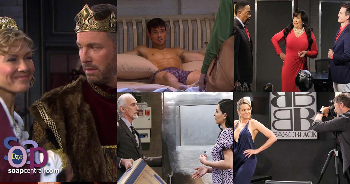 Days of Our Lives: Sloan Learns If Eric or EJ Fathered Nicole's Baby, and  the Double DiMera Wedding Hits a Snag