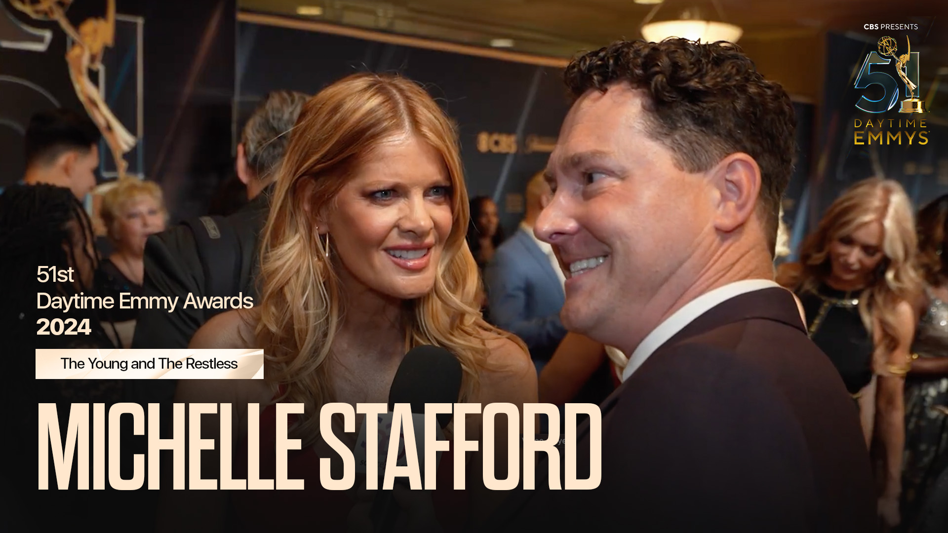 On the 2024 Daytime Emmys Red Carpet: Michelle Stafford | Soap Central