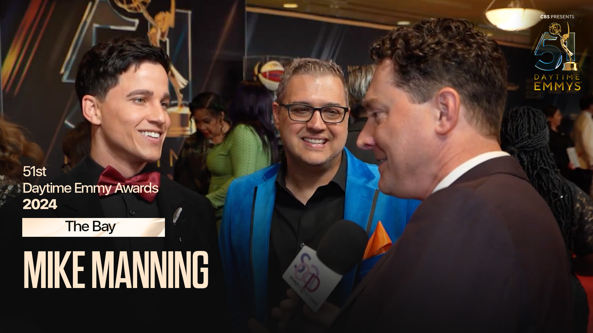 On the 2024 Daytime Emmys Red Carpet: Mike Manning and Gregori J. Martin | Soap Central