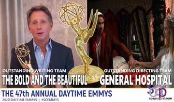 2020 Daytime Emmys: The Bold and the Beautiful wins for Writing, General Hospital Directors have a Dickens of a time