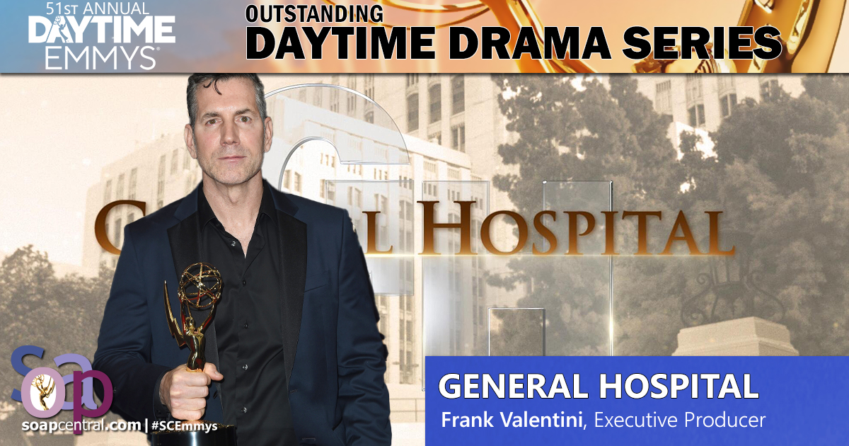 General Hospital DRAMA SERIES: For the 17th time, GH named daytime's best soap
