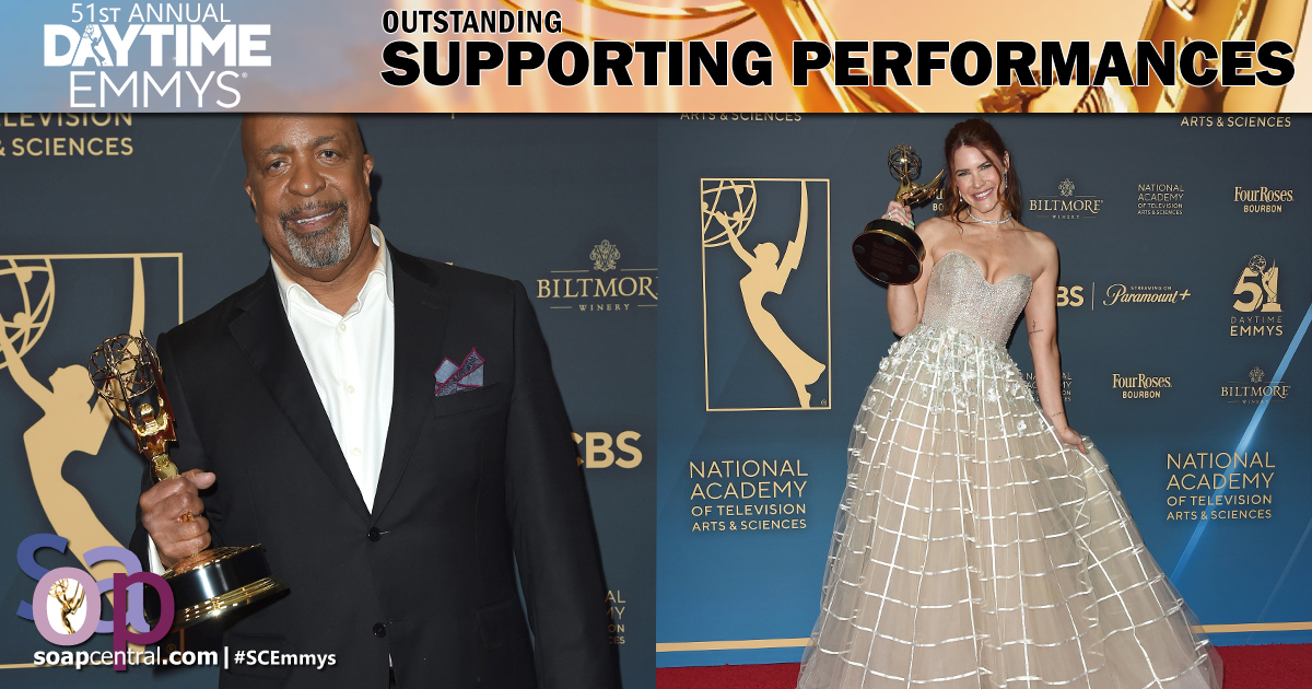 2024 Daytime Emmys: General Hospital's Robert Gossett repeats, Y&R's Courtney Hope wins first Emmy