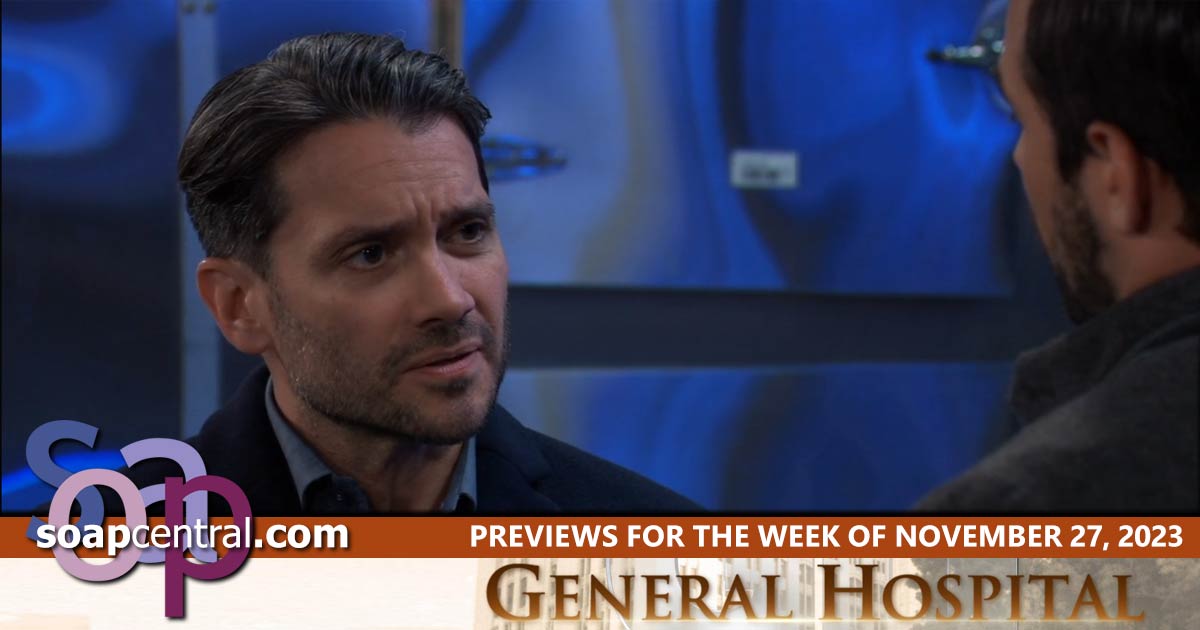 GH Spoilers for the week of November 27, 2023 on General Hospital | Soap Central