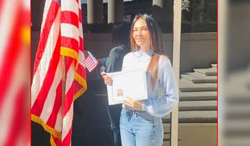 Second GH actress earns U.S. citizenship