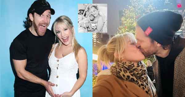 Kristen Alderson gives birth to her first child, a baby girl
