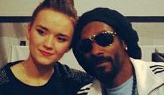 Snoop Dogg and Iza Zach
