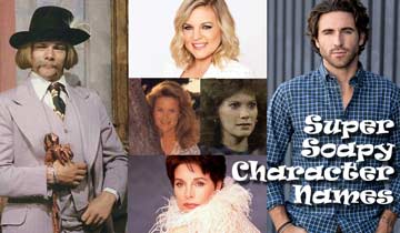 The soap characters with the best names of all time