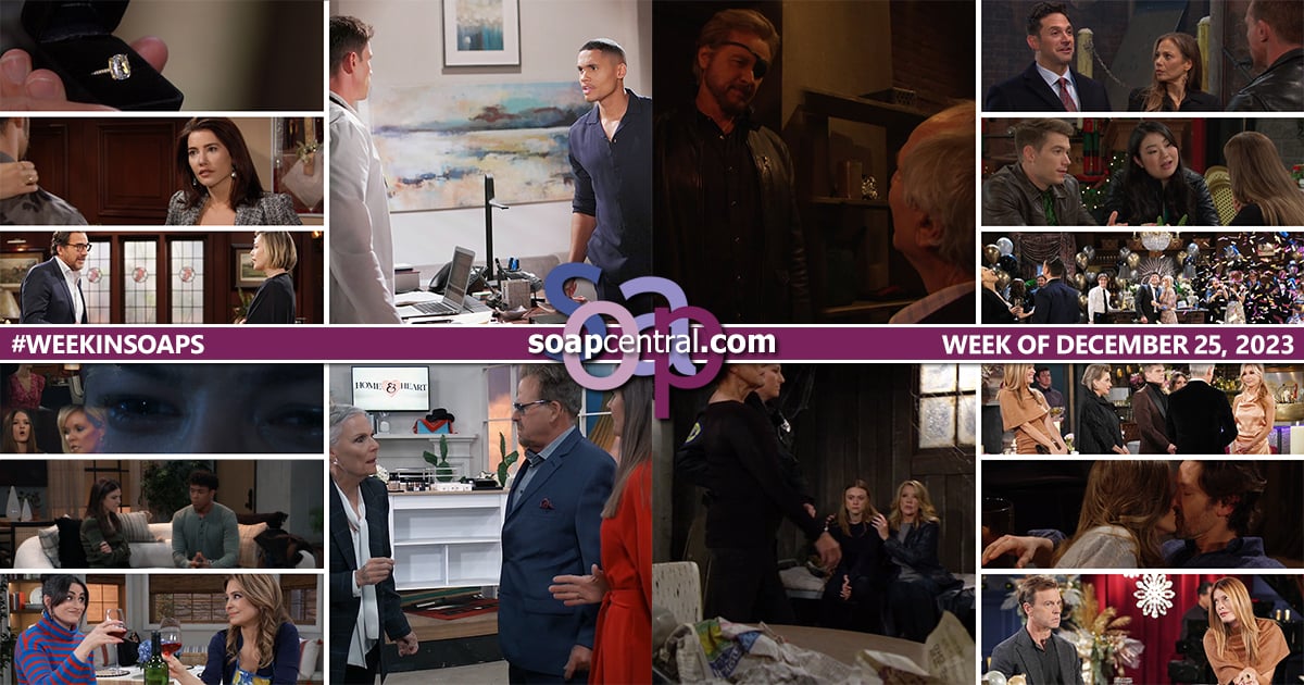 Quick Catch-Up: Soap Central recaps for the Week of December 25, 2023