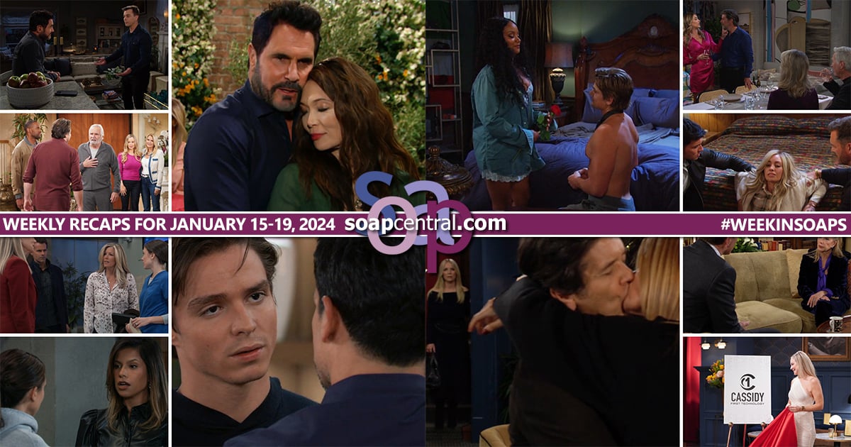 Quick Catch-Up: Soap Central recaps for the Week of January 15, 2024