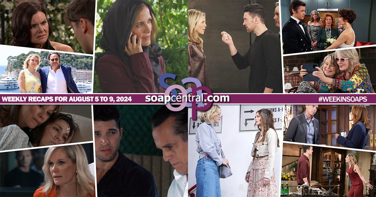 Quick Catch-Up: Soap Central recaps for the Week of August 5, 2024