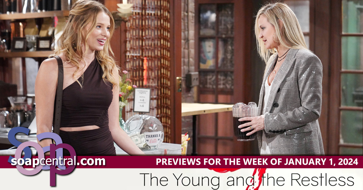 The Young and the Restless Previews and Spoilers for January 1, 2024