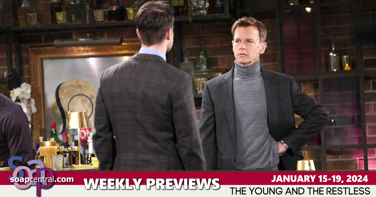 The Young and the Restless previews, teasers, and spoilers for the Week