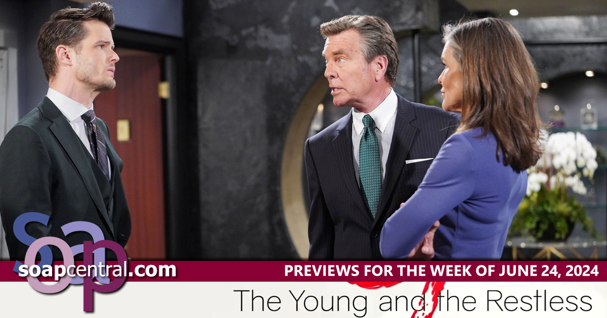 The Young and the Restless Previews and Spoilers for June 24, 2024