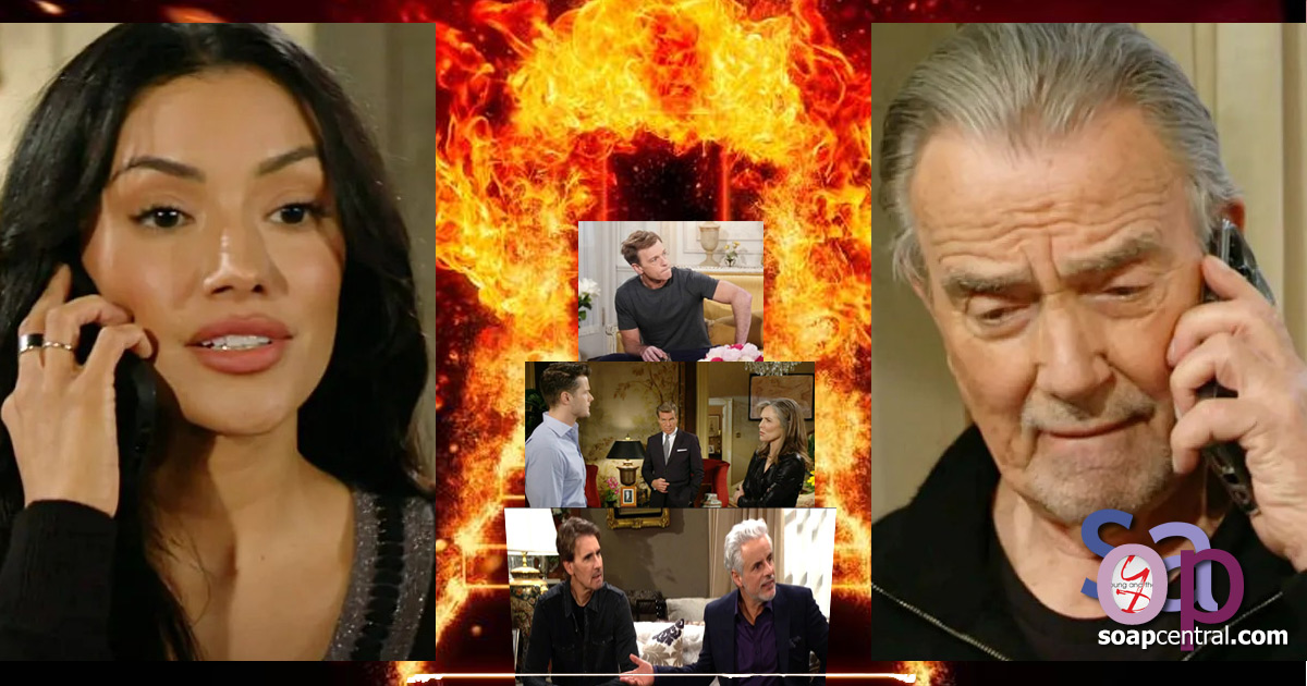 NEW Y&R TWO SCOOPS! "I hope it hurts like hell"