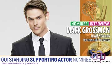 INTERVIEW: The Young and the Restless' Mark Grossman reacts to his Daytime Emmy nomination