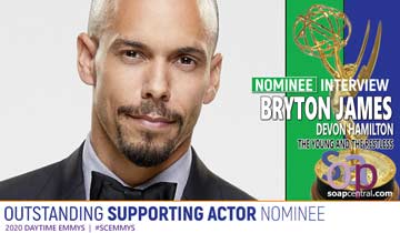 Bryton James reacts to his Emmy nomination, says he's ready to return to The Young and the Restless