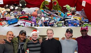Y&R stars gather for heartwarming Christmas charity activity