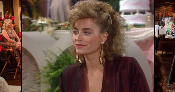 Eileen Davidson marks 40 years at The Young and the Restless with lookback video filled with flashbacks; soap also set to air Abbott sister special