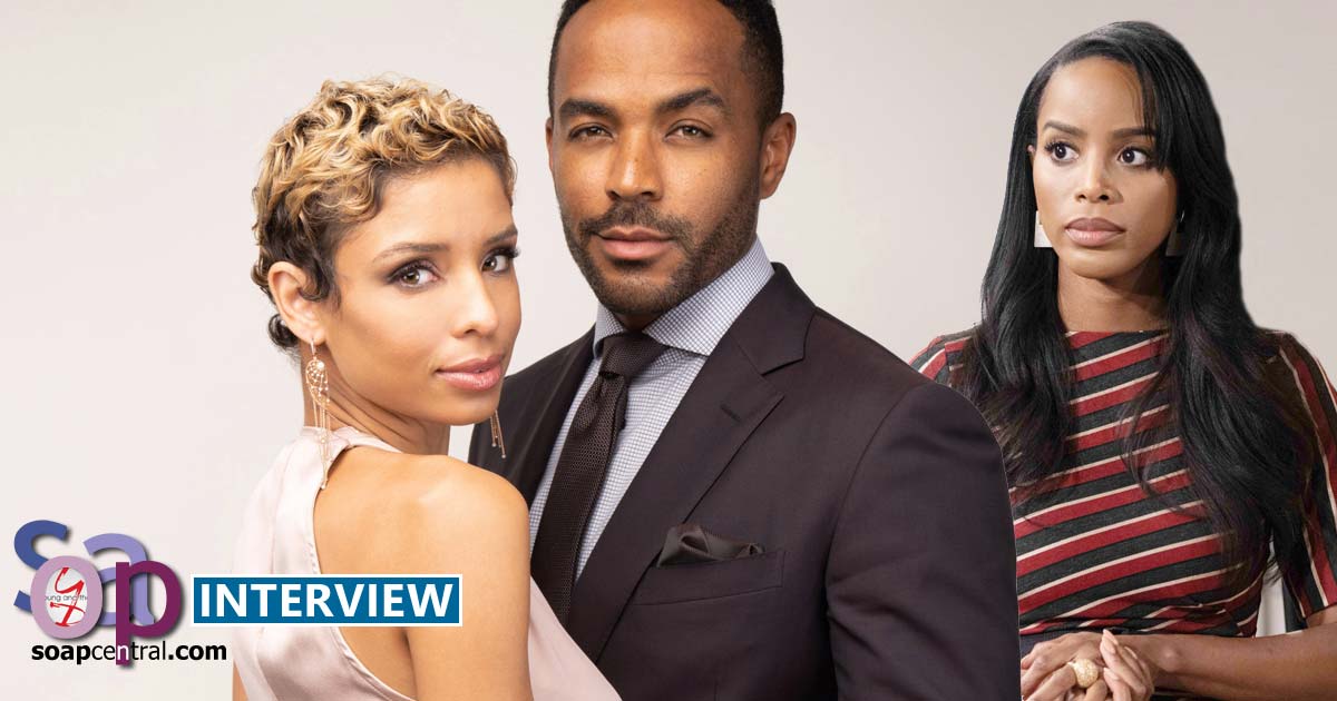 Y&R's Brytni Sarpy chats love triangles, digging into new chakras, and her two latest films