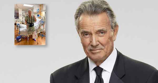 Eric Braeden recuperating following knee replacement surgery