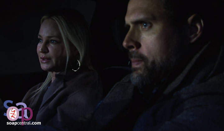 Nick and Sharon frantically search for Faith